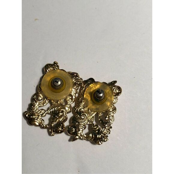 Vintage 1928 Victorian Look Earrings - Picture 3 of 4
